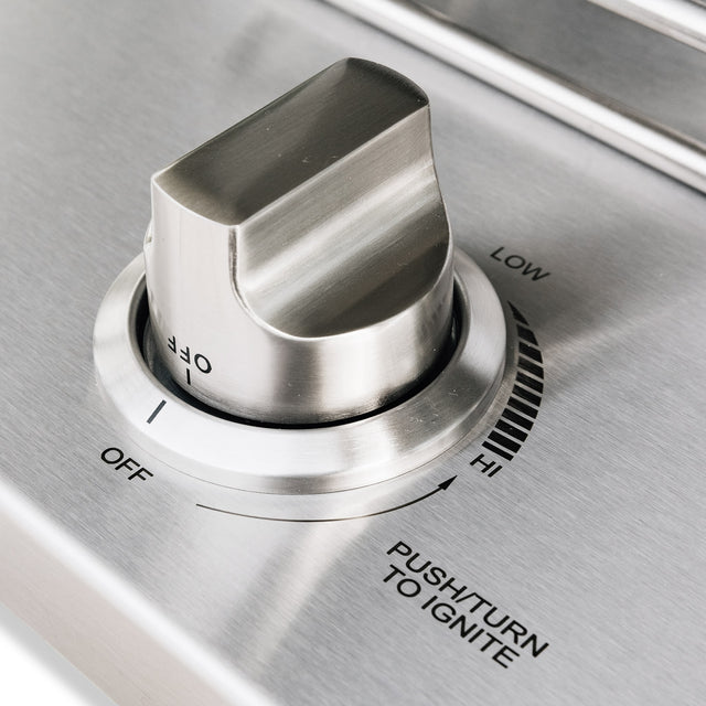Summerset SB1 Single Side Burner - control knob detail