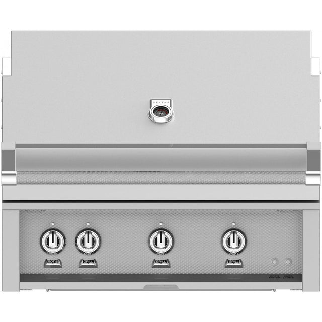 Hestan 36-Inch Built-In Natural Gas Grill W/ Rotisserie - GABR36-NG
