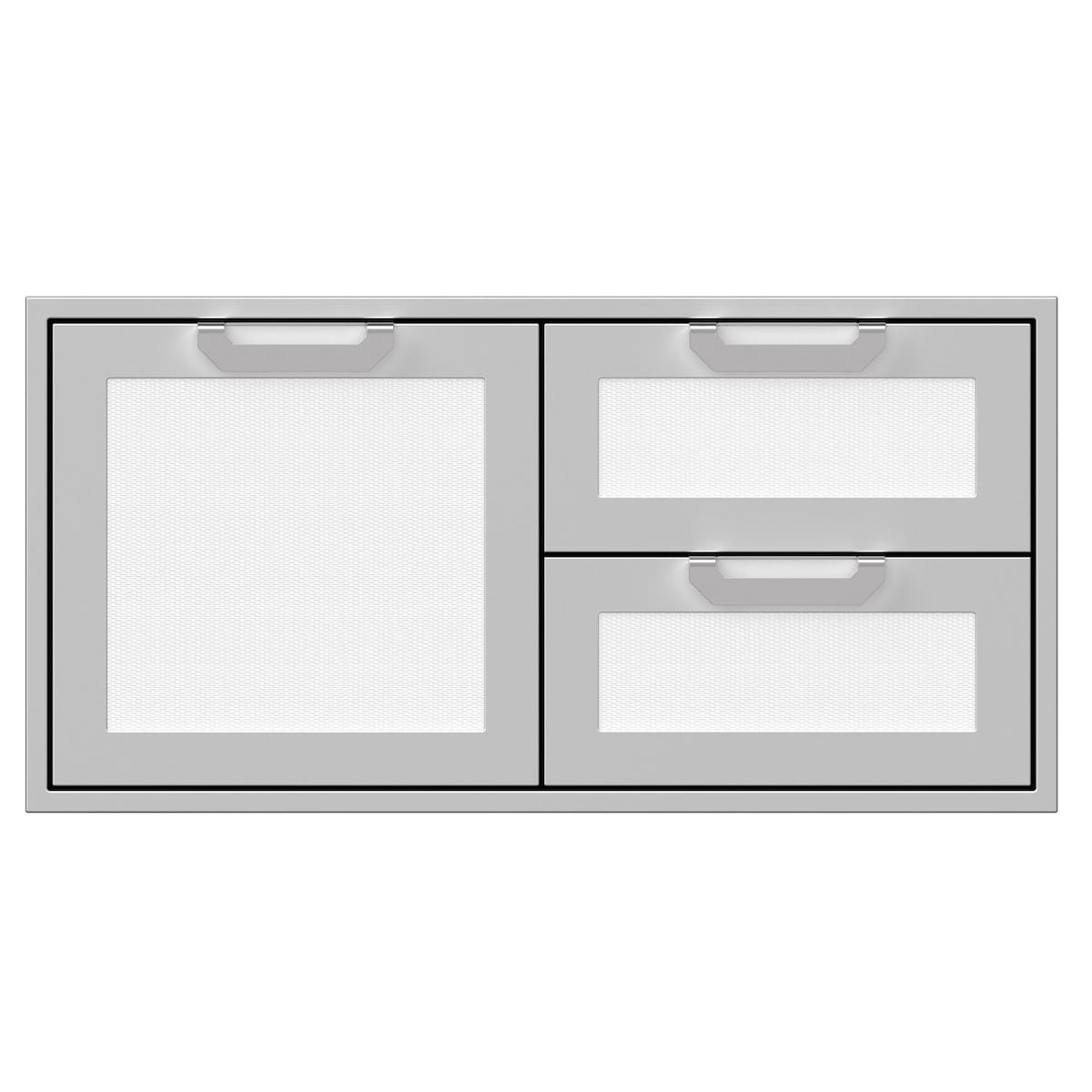 Hestan 42-Inch Double Drawer And Single Storage Door Combo