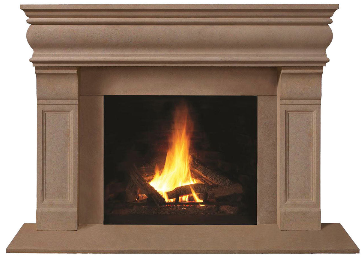 Omega Mantels Fireplace Mantel Surround (Cast Stone) 1106.511 GS