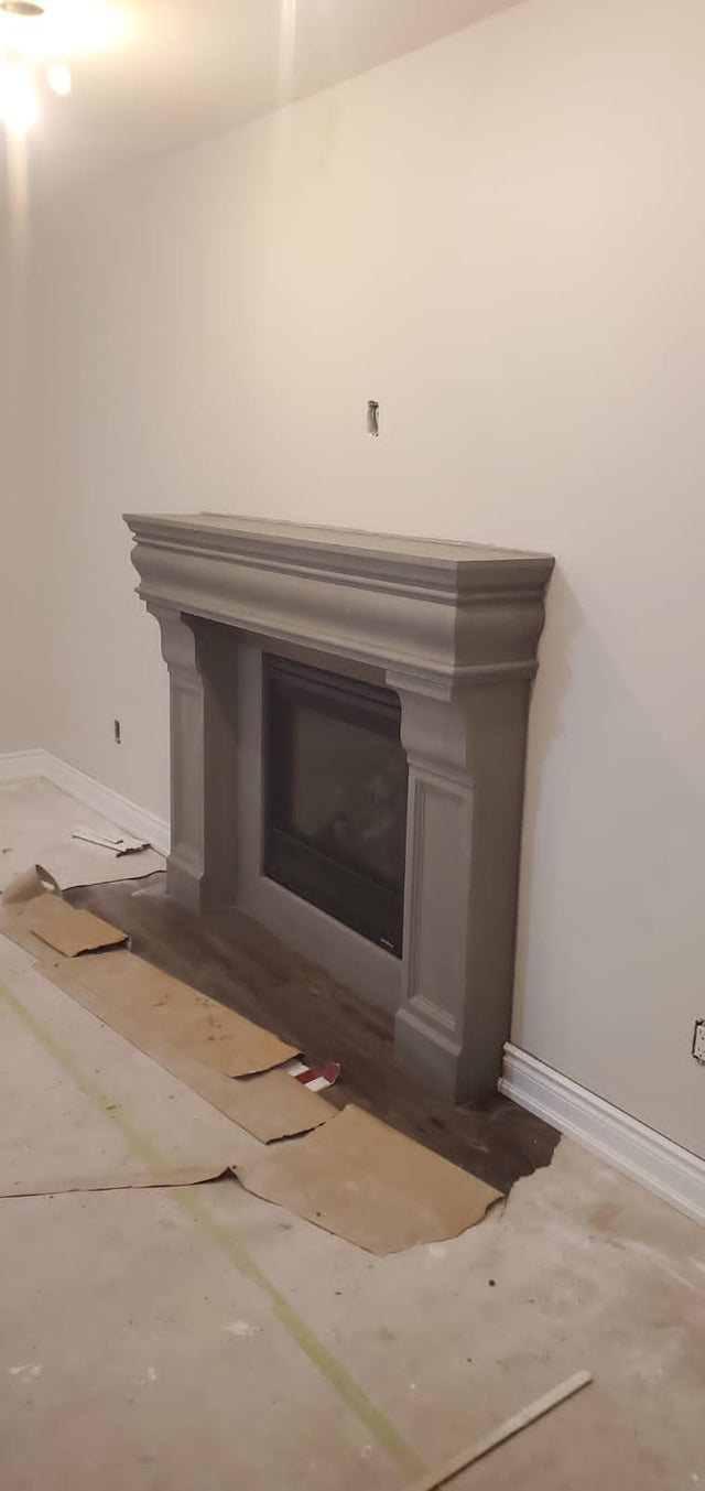 Omega Mantels Fireplace Mantel Surround (Cast Stone) 1106.511 GS