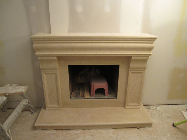 Omega Mantels Fireplace Mantel Surround (Cast Stone) 1106.511 GS