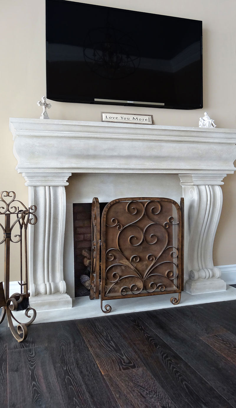 Omega Fireplace Mantel Surround (Cast Stone) 1106.536 GS