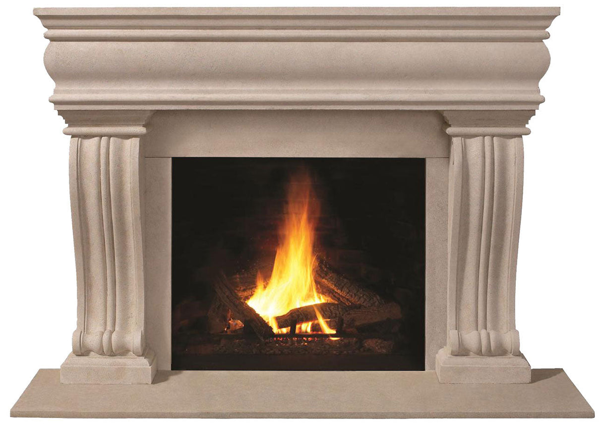 Omega Fireplace Mantel Surround (Cast Stone) 1106.536 GS