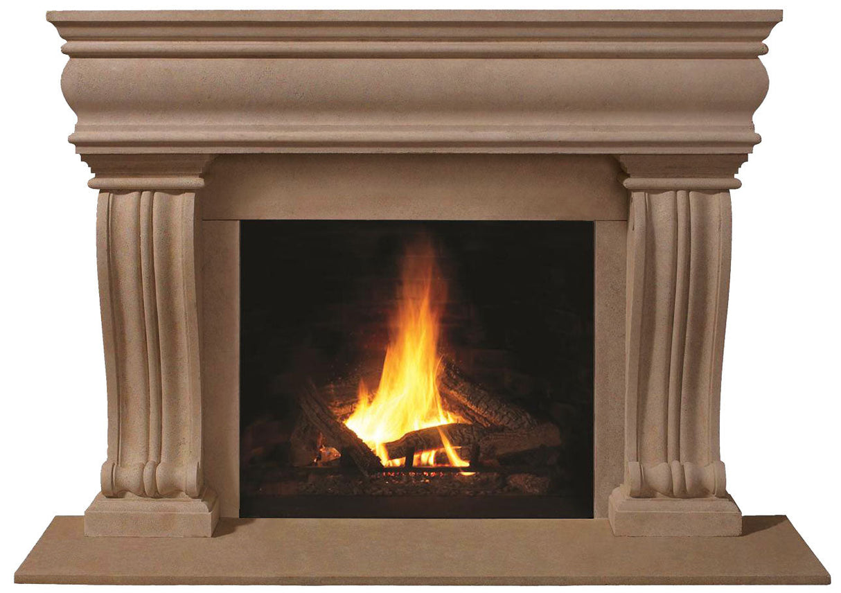 Omega Fireplace Mantel Surround (Cast Stone) 1106.536 GS