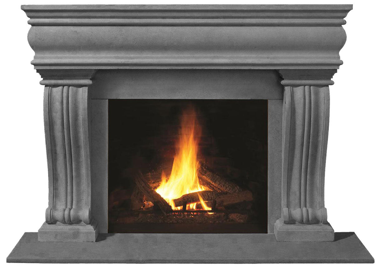 Omega Fireplace Mantel Surround (Cast Stone) 1106.536 GS