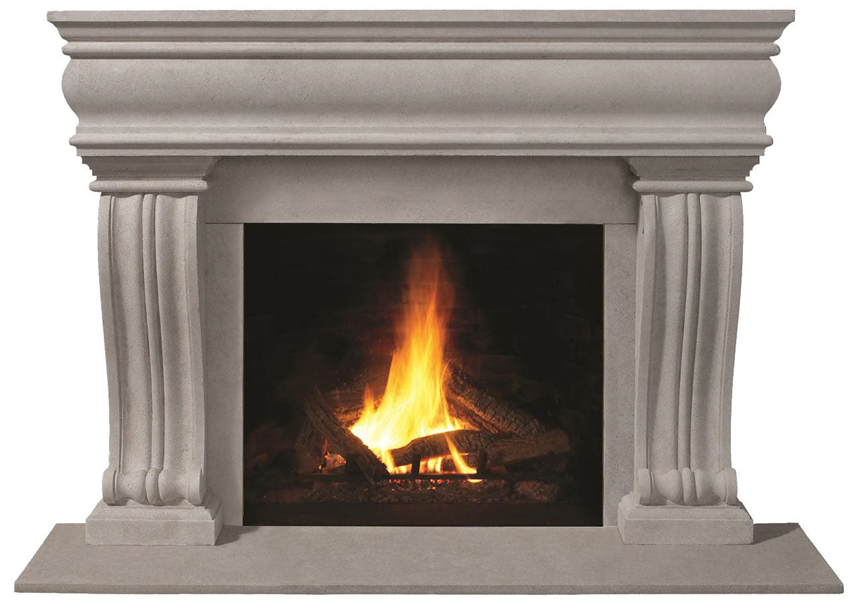 Omega Fireplace Mantel Surround (Cast Stone) 1106.536 GS