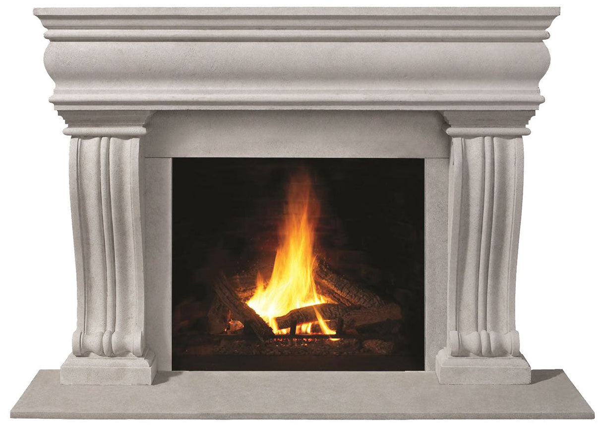 Omega Fireplace Mantel Surround (Cast Stone) 1106.536 GS