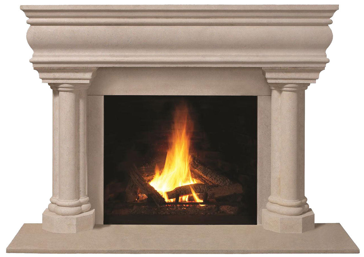 Omega Fireplace Mantel Surround (Cast Stone) 1106.555 GS