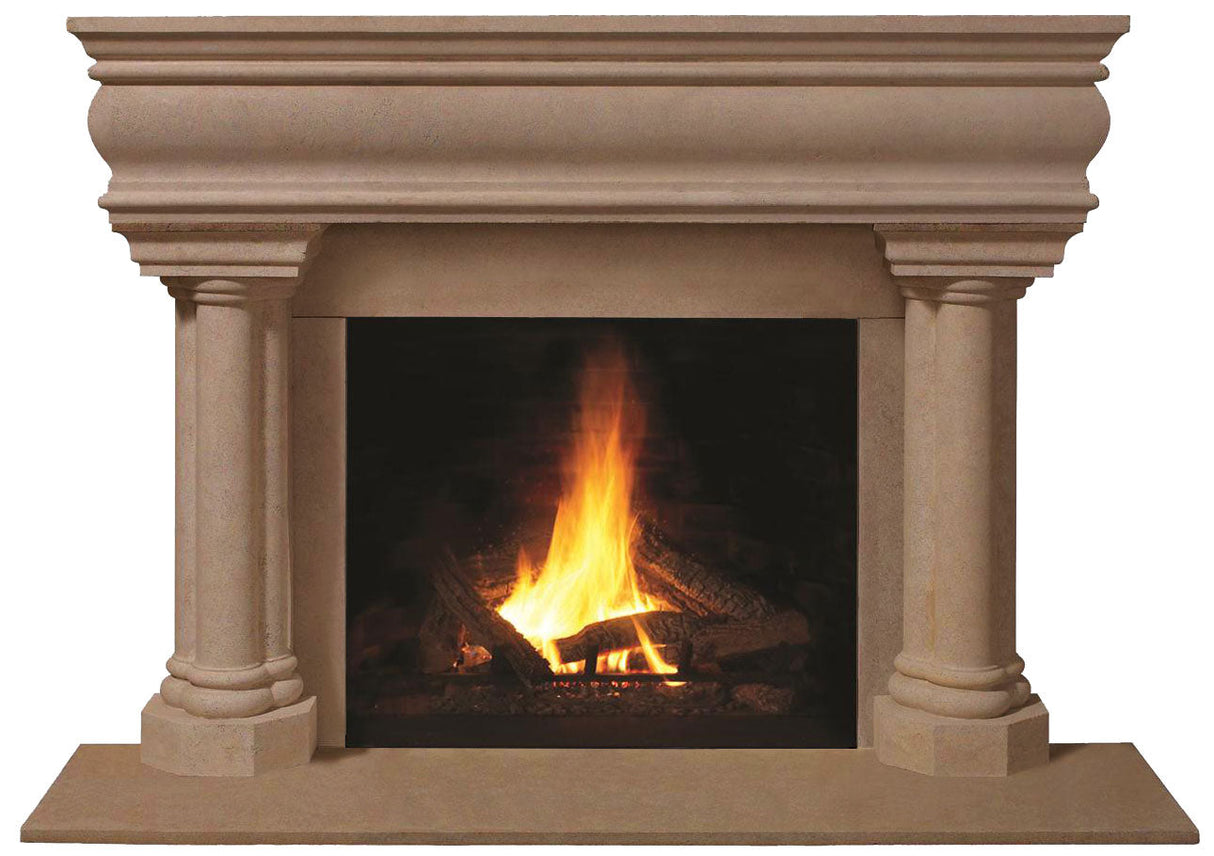 Omega Fireplace Mantel Surround (Cast Stone) 1106.555 GS