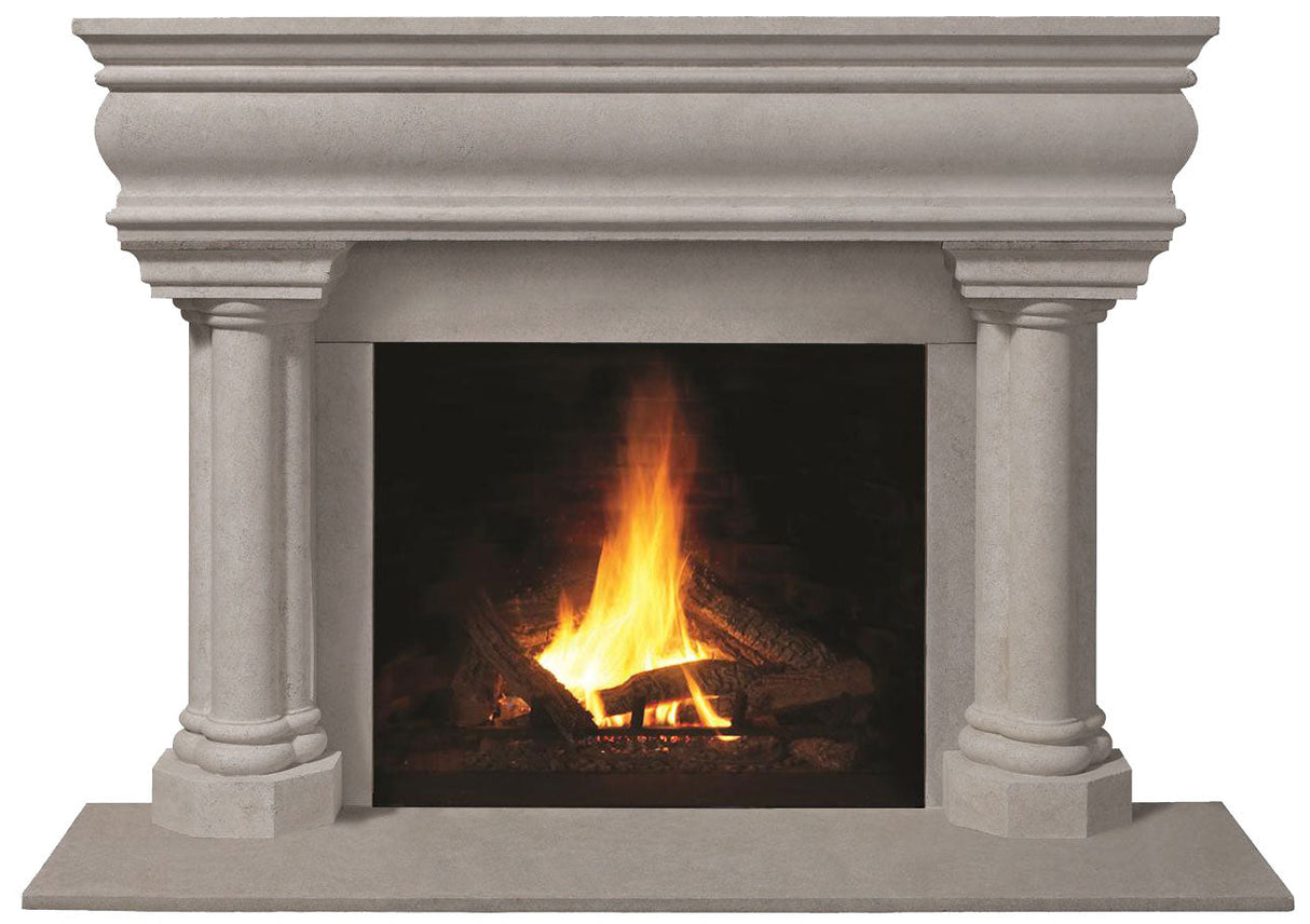 Omega Fireplace Mantel Surround (Cast Stone) 1106.555 GS