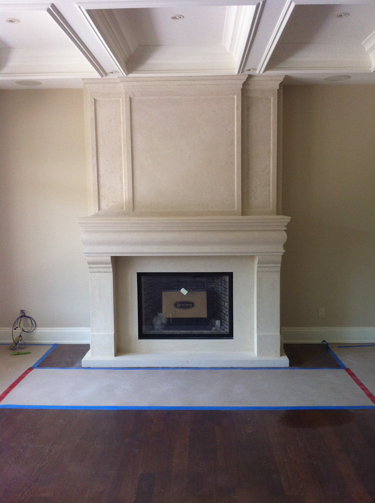 Omega Fireplace Mantel Surround (Cast Stone) 1106.556 GS