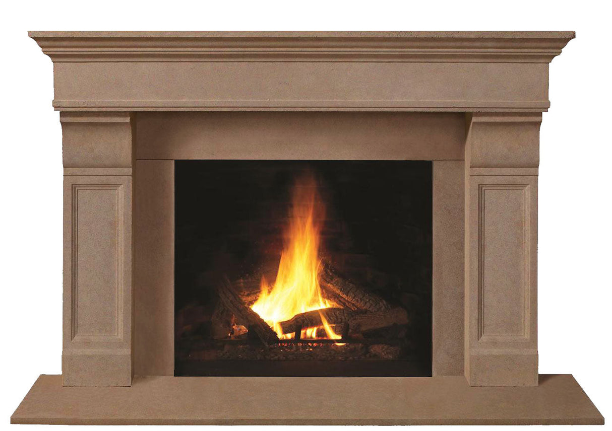 Omega Fireplace Mantel Surround (Cast Stone) 1110.511 GS