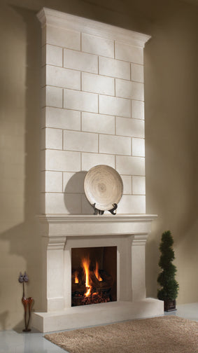 Omega Fireplace Mantel Surround (Cast Stone) 1110.511 GS