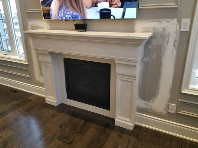 Omega Fireplace Mantel Surround (Cast Stone) 1110.511 GS