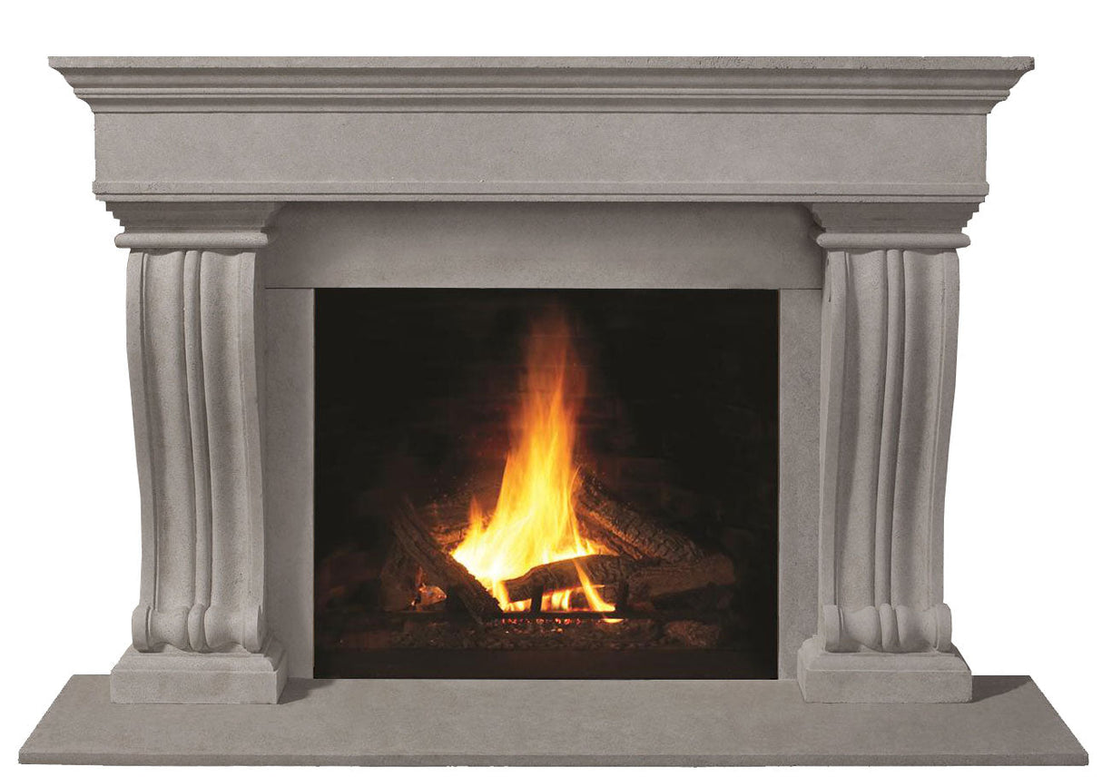 Omega Fireplace Mantel Surround (Cast Stone) 1110.536 GS