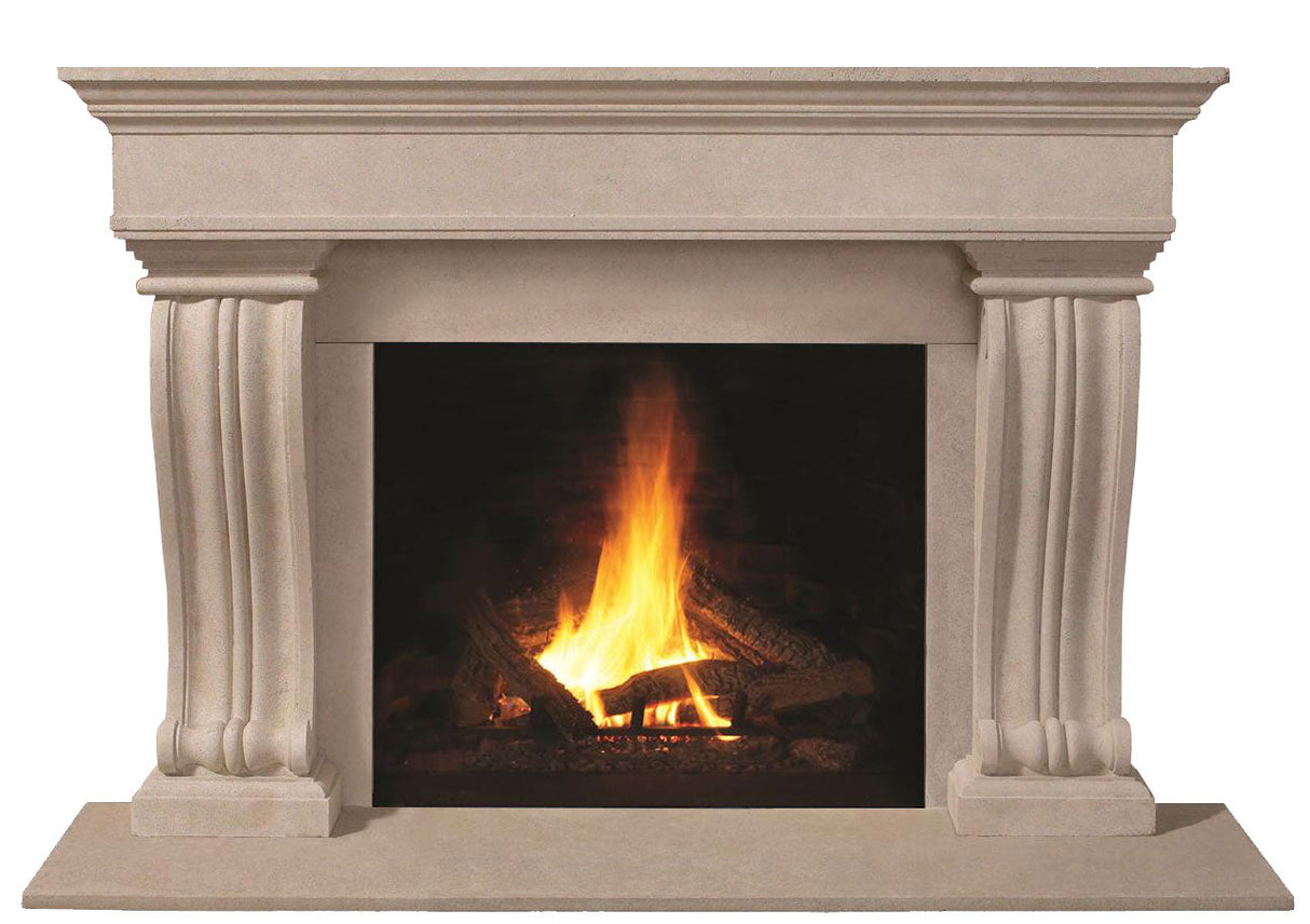 Omega Fireplace Mantel Surround (Cast Stone) 1110.536 GS