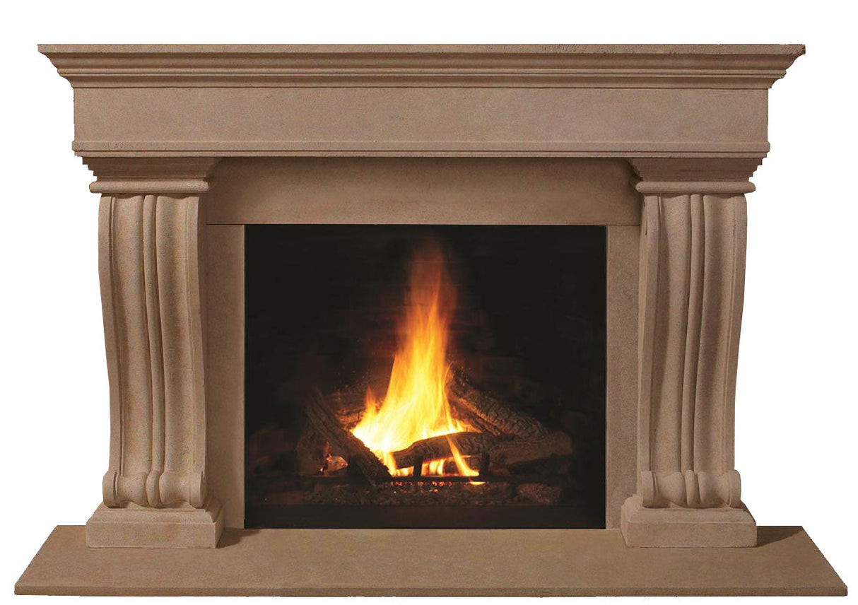 Omega Fireplace Mantel Surround (Cast Stone) 1110.536 GS