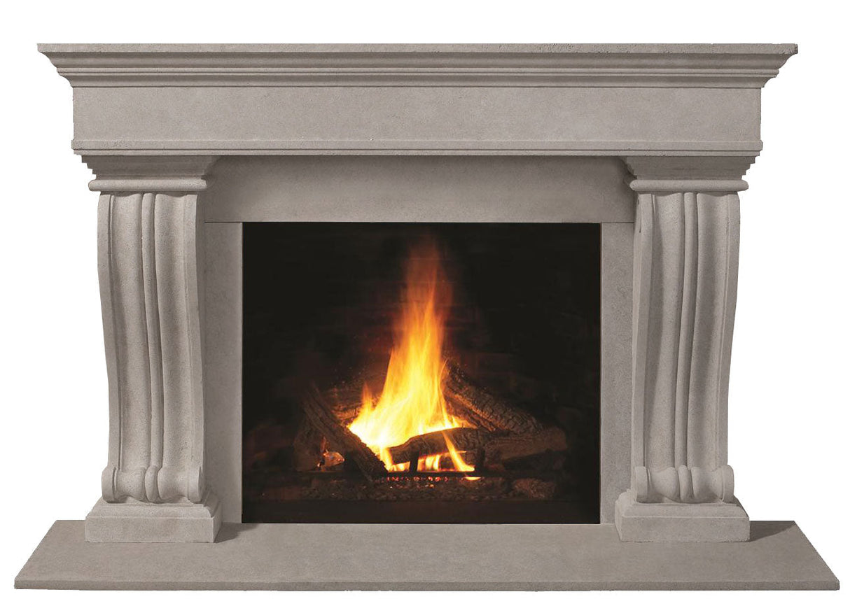 Omega Fireplace Mantel Surround (Cast Stone) 1110.536 GS