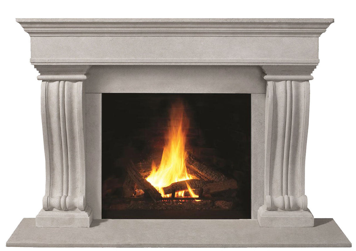 Omega Fireplace Mantel Surround (Cast Stone) 1110.536 GS
