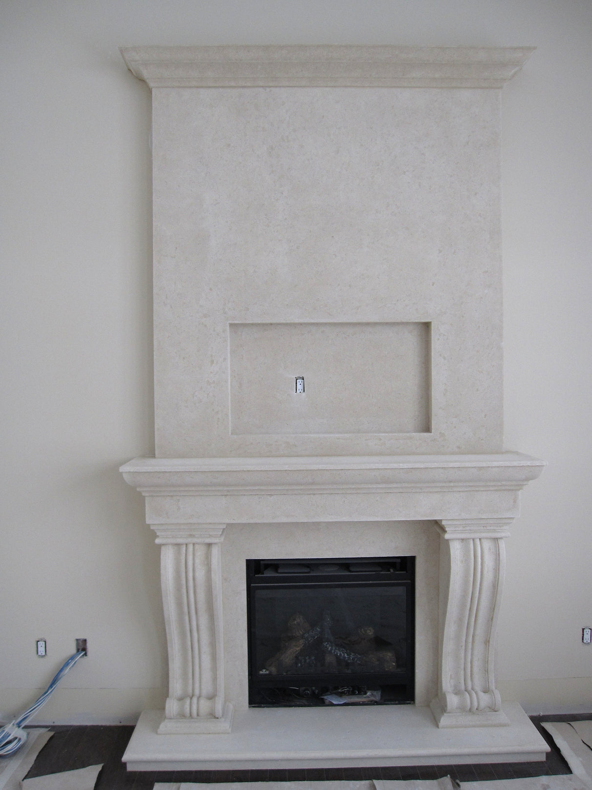 Omega Fireplace Mantel Surround (Cast Stone) 1110.536 GS