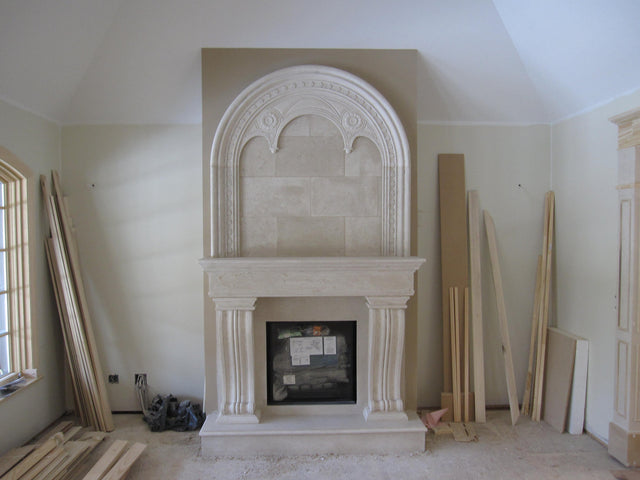 Omega Fireplace Mantel Surround (Cast Stone) 1110.536 GS