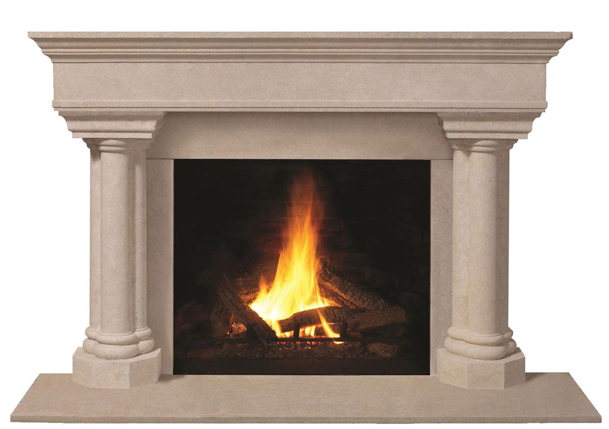 Omega Fireplace Mantel Surround (Cast Stone) 1110.555 GS