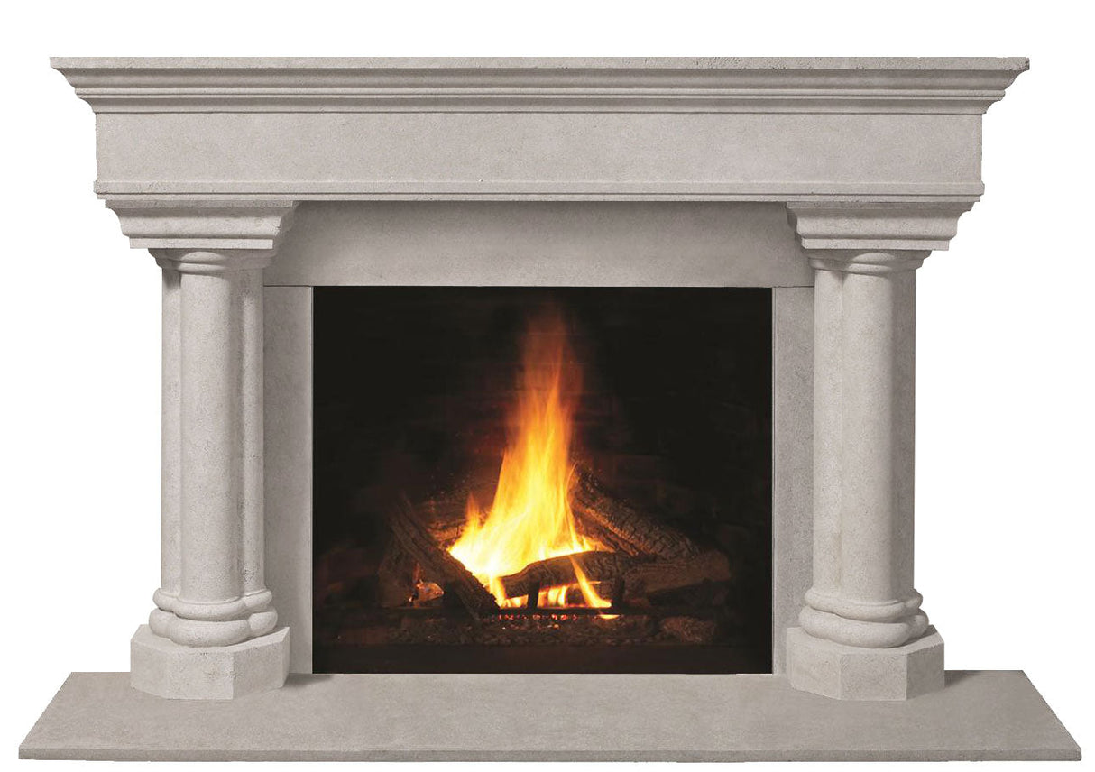 Omega Fireplace Mantel Surround (Cast Stone) 1110.555 GS