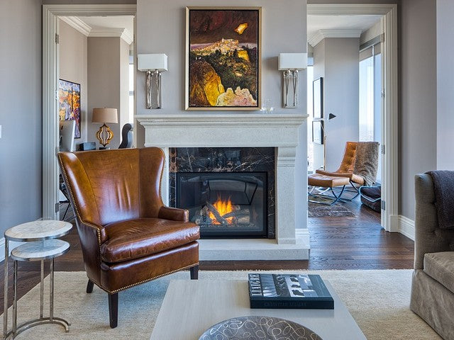 Omega Fireplace Mantel Surround (Cast Stone) 1110.556 GS