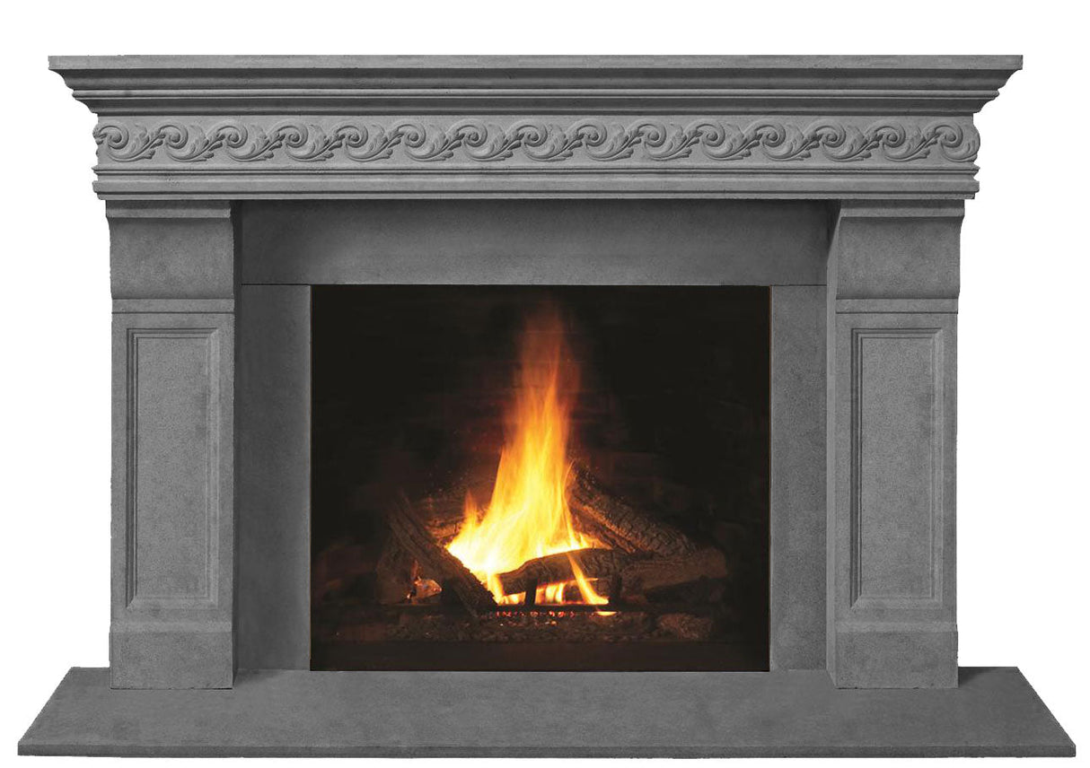 Omega Fireplace Mantel Surround (Cast Stone) 1110S.511 GS