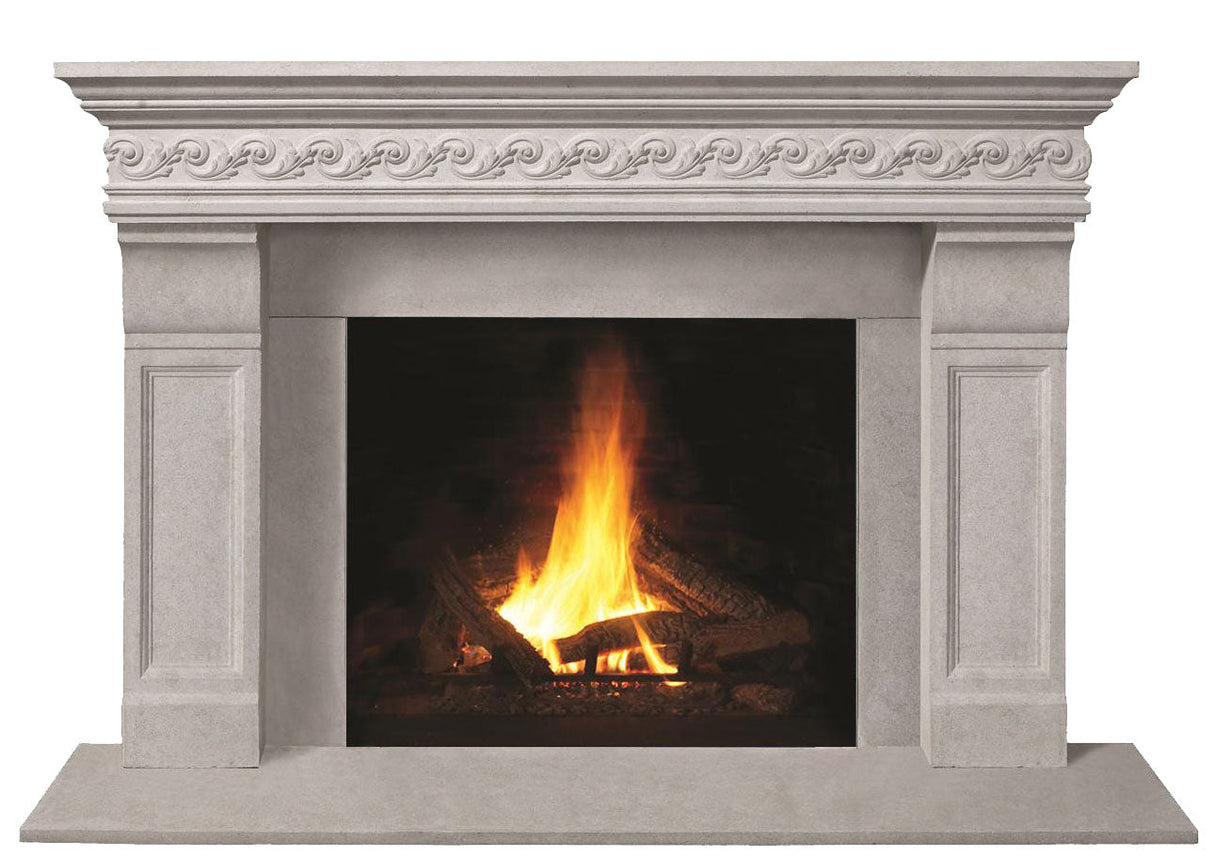 Omega Fireplace Mantel Surround (Cast Stone) 1110S.511 GS