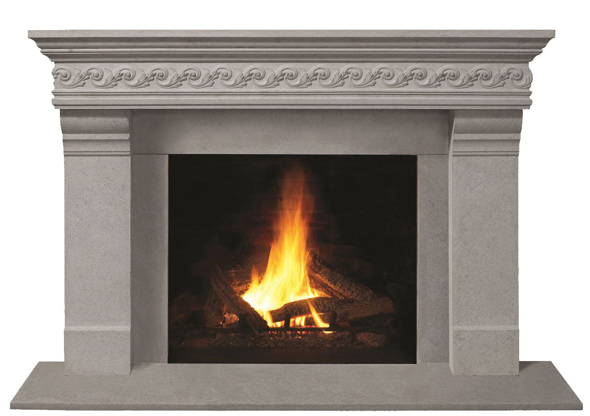 Omega Fireplace Mantel Surround (Cast Stone) 1110S.556 GS