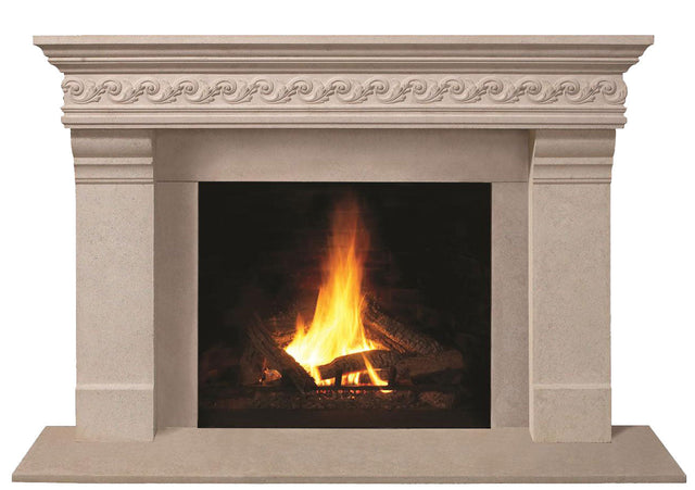 Omega Fireplace Mantel Surround (Cast Stone) 1110S.556 GS