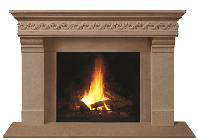 Omega Fireplace Mantel Surround (Cast Stone) 1110S.556 GS