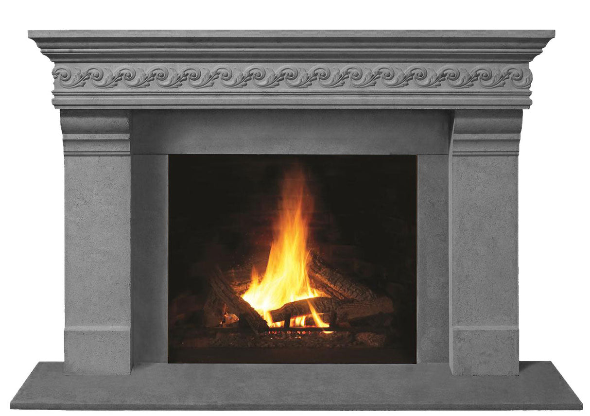 Omega Fireplace Mantel Surround (Cast Stone) 1110S.556 GS