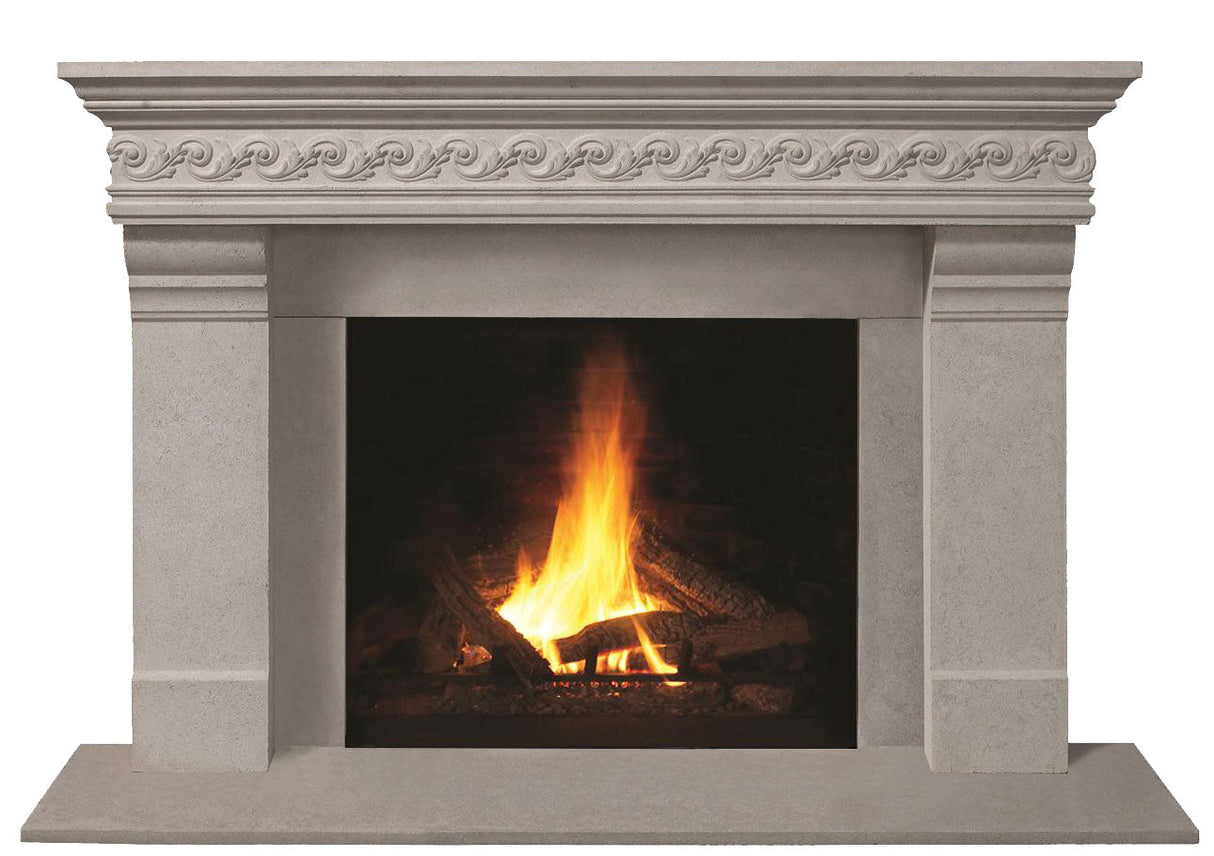 Omega Fireplace Mantel Surround (Cast Stone) 1110S.556 GS