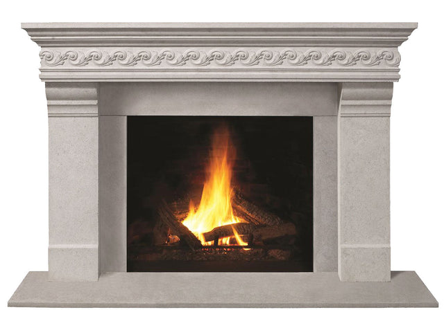 Omega Fireplace Mantel Surround (Cast Stone) 1110S.556 GS