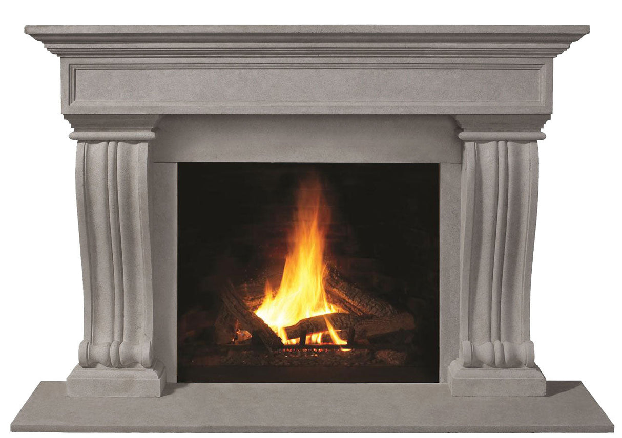 Omega Fireplace Mantel Surround (Cast Stone) 1111.536 GS