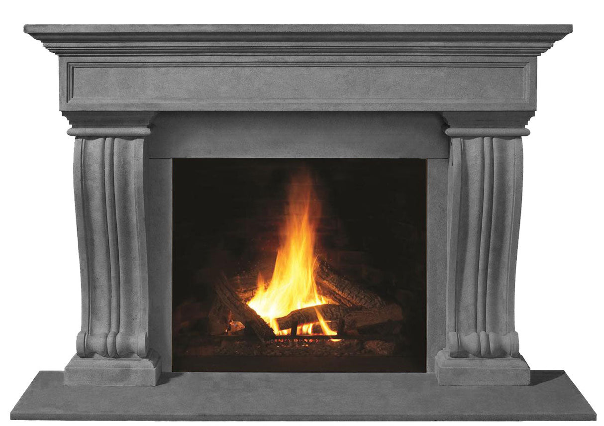 Omega Fireplace Mantel Surround (Cast Stone) 1111.536 GS