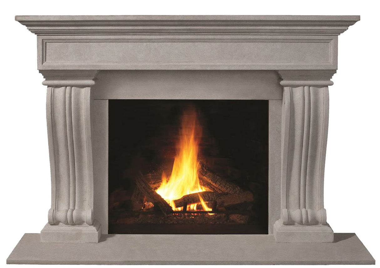 Omega Fireplace Mantel Surround (Cast Stone) 1111.536 GS