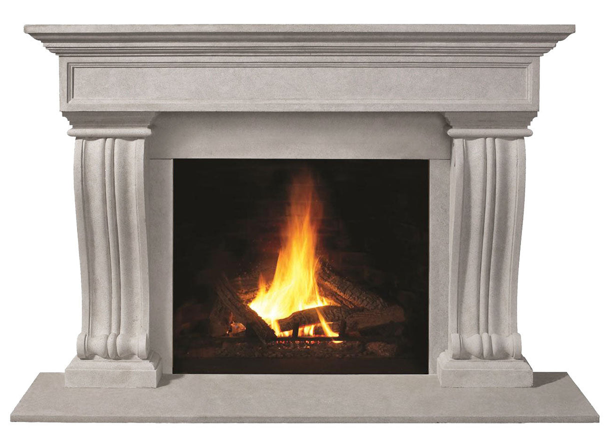 Omega Fireplace Mantel Surround (Cast Stone) 1111.536 GS