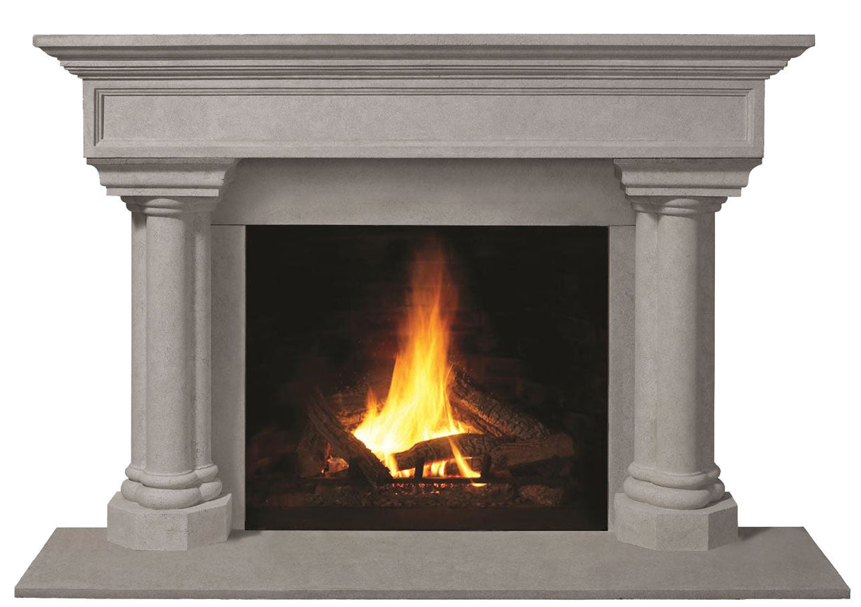 Omega Fireplace Mantel Surround (Cast Stone) 1111.555 GS
