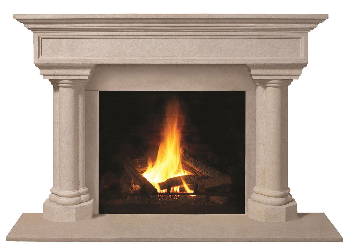 Omega Fireplace Mantel Surround (Cast Stone) 1111.555 GS