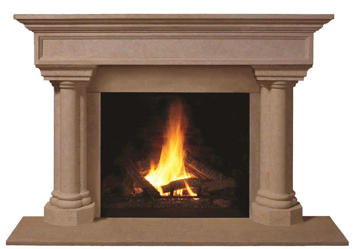 Omega Fireplace Mantel Surround (Cast Stone) 1111.555 GS