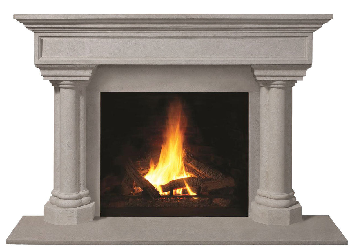Omega Fireplace Mantel Surround (Cast Stone) 1111.555 GS