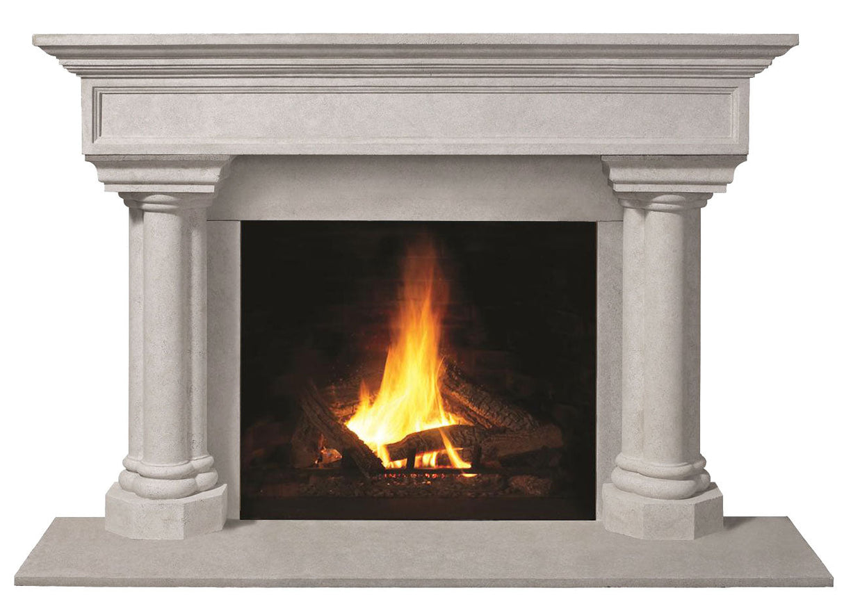 Omega Fireplace Mantel Surround (Cast Stone) 1111.555 GS
