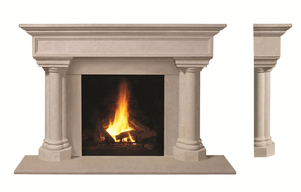 Omega Fireplace Mantel Surround (Cast Stone) 1111.555 GS