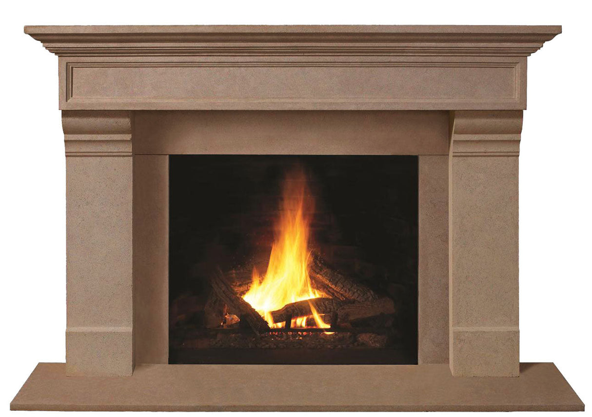 Omega Fireplace Mantel Surround (Cast Stone) 1111.556 GS