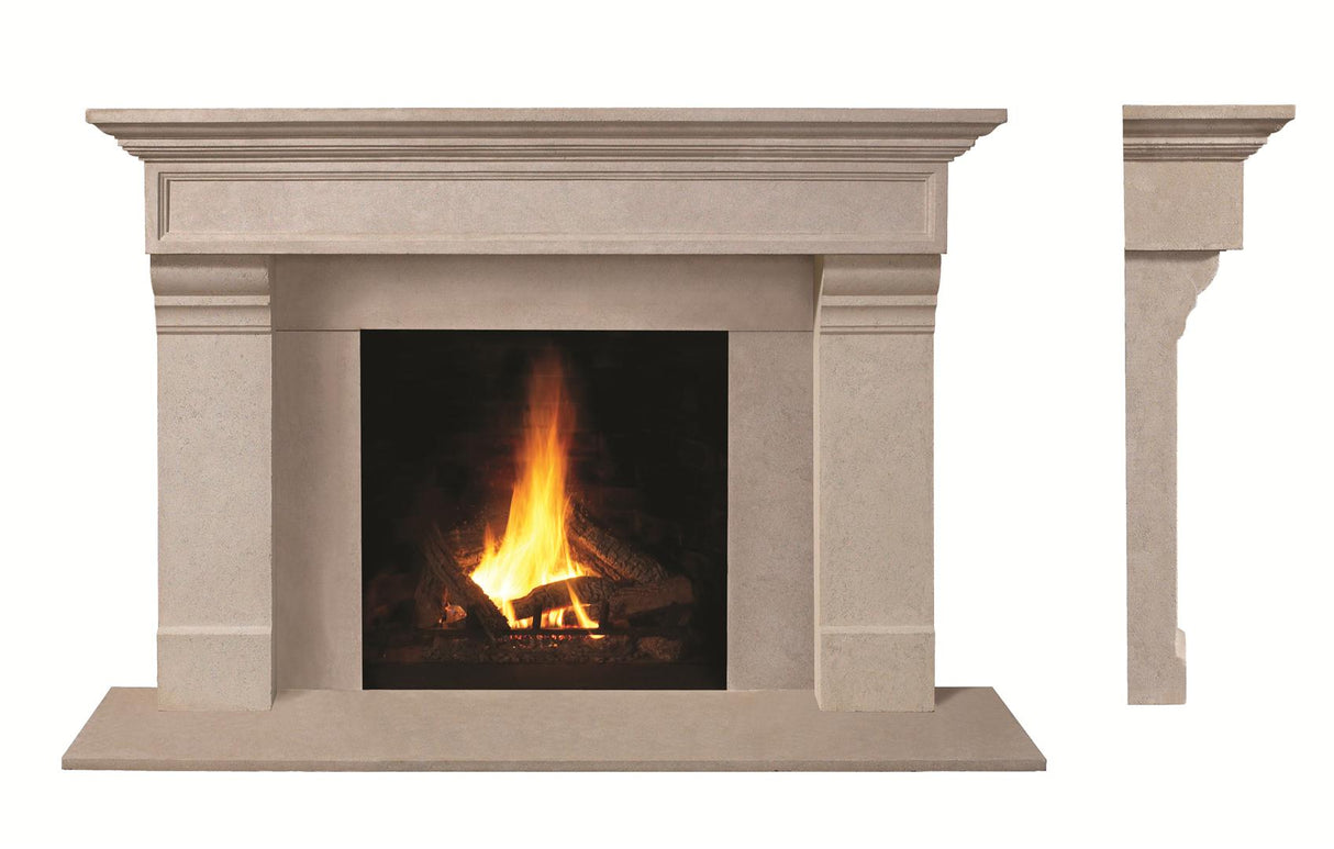 Omega Fireplace Mantel Surround (Cast Stone) 1111.556 GS