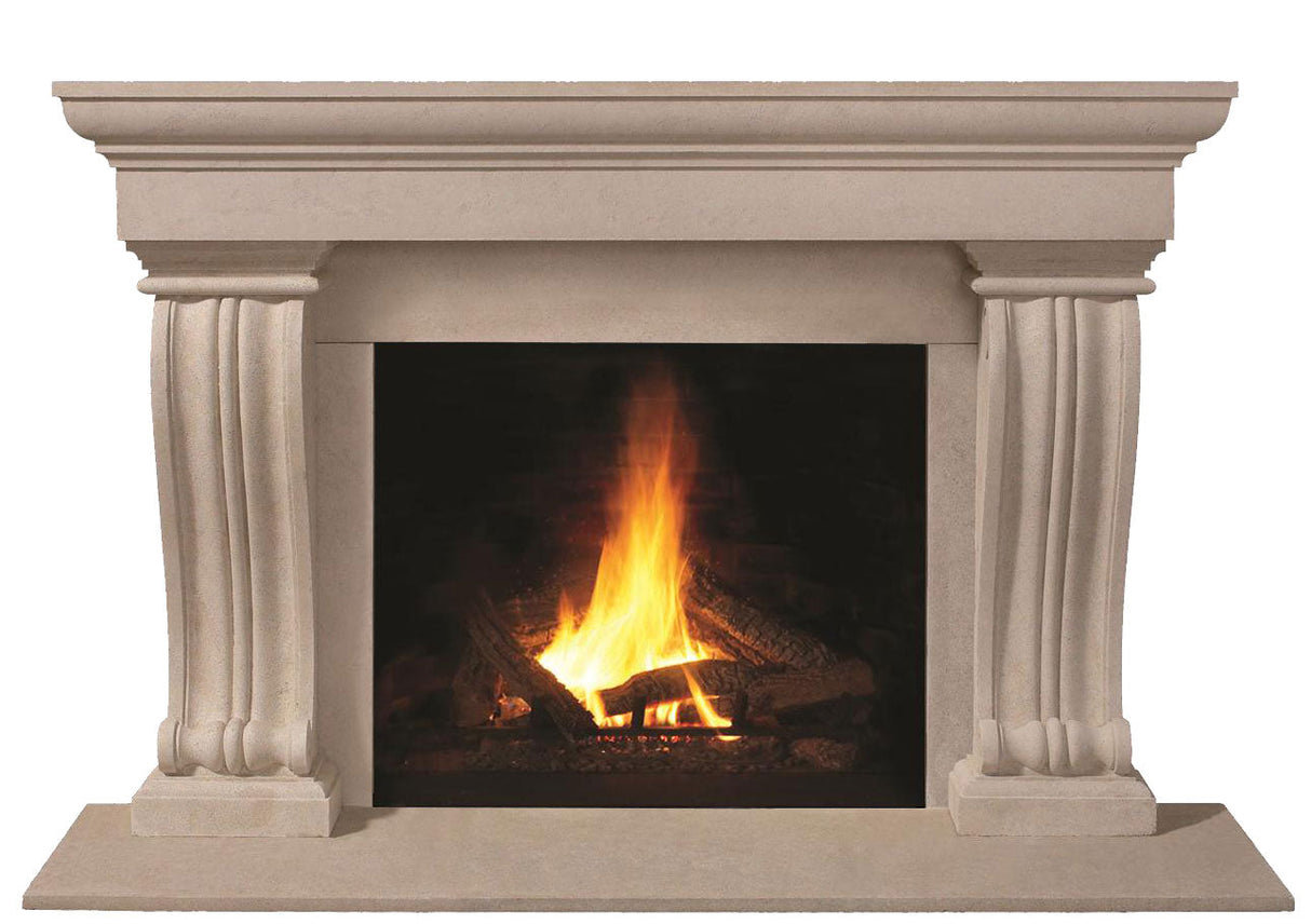 Omega Fireplace Mantel Surround (Cast Stone) 1147.536 GS